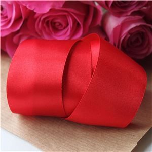 35mm Satin Ribbon - Red